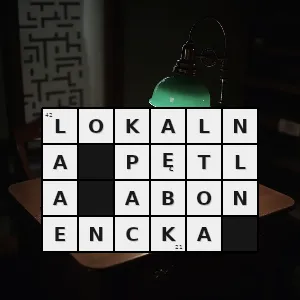 Hasło krzyżówkowe obwód łączący zakończenie sieci z punktem dostępu do stacjonarnej publicznej sieci telefonicznej w szczególności z przełącznicą główną lub równoważnym urządzeniem - lokalna pętla abonencka – rozwiązanie, synonimy, podpowiedzi i definicje krzyżówkowe